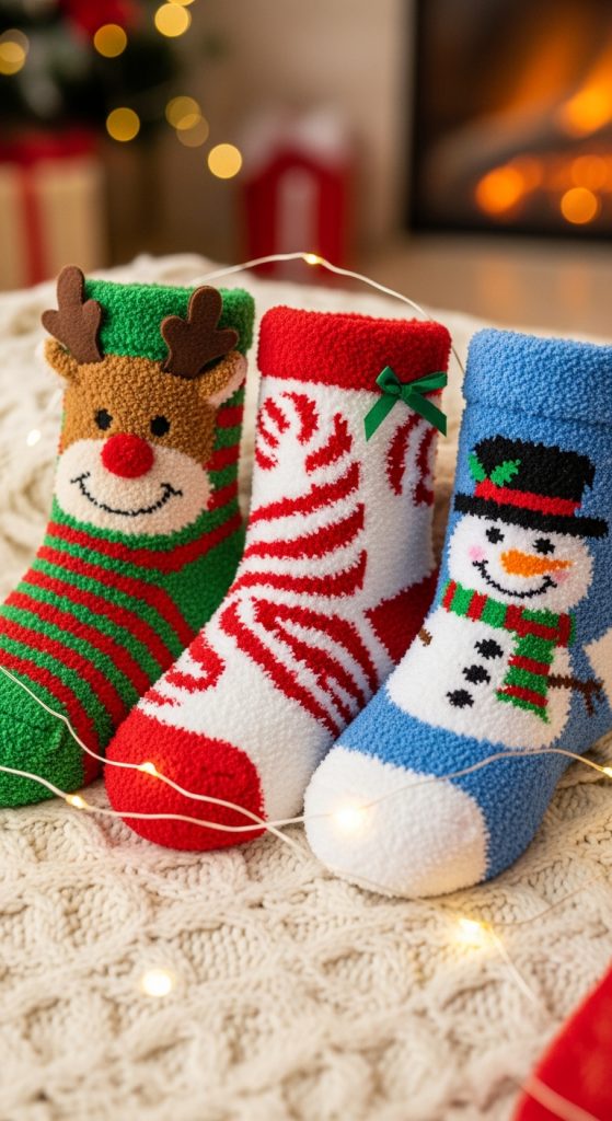 Cozy Holiday Socks