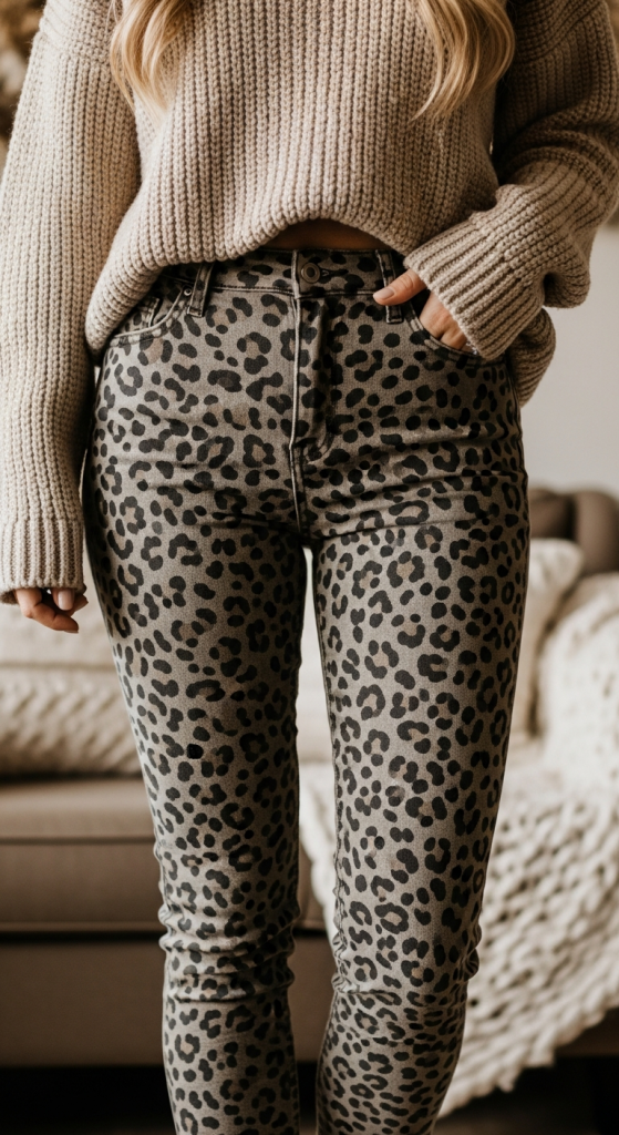 Cozy Knit Sweater Look