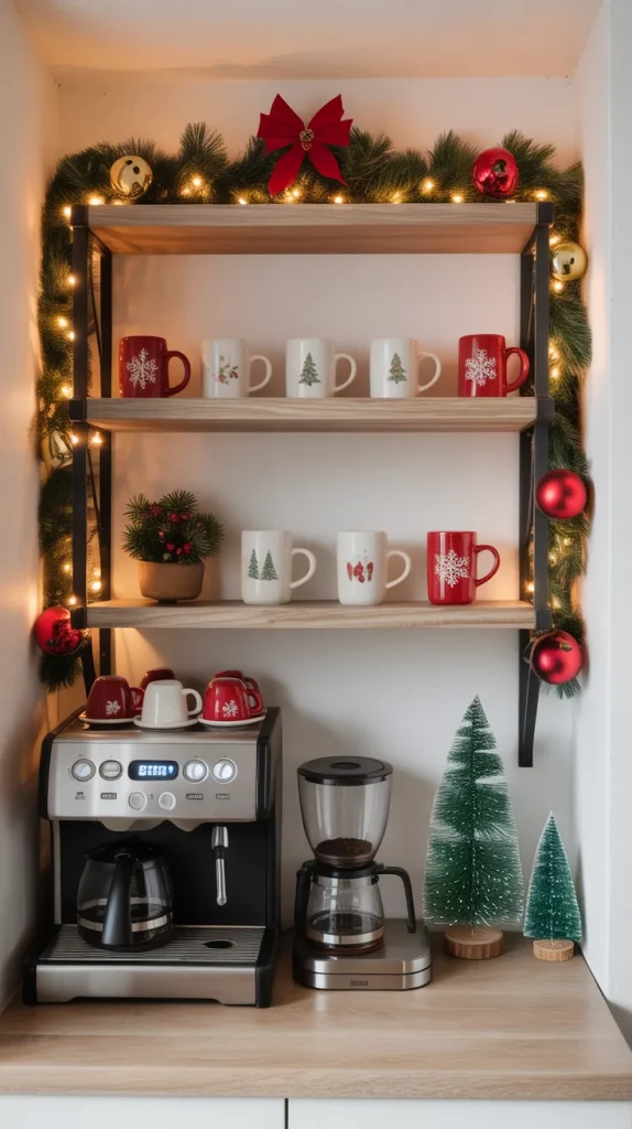Cozy Mug Shelf Display