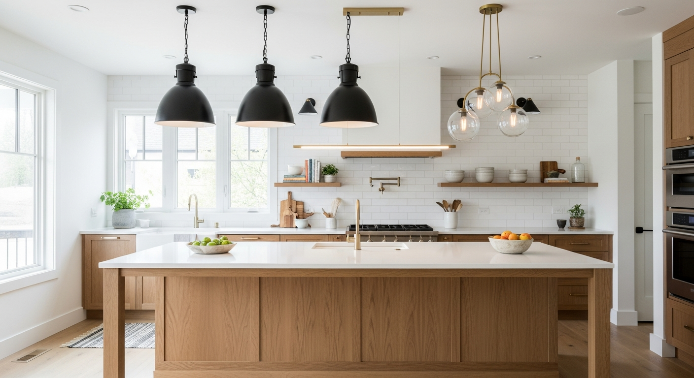 Creative Kitchen Island Lighting Ideas