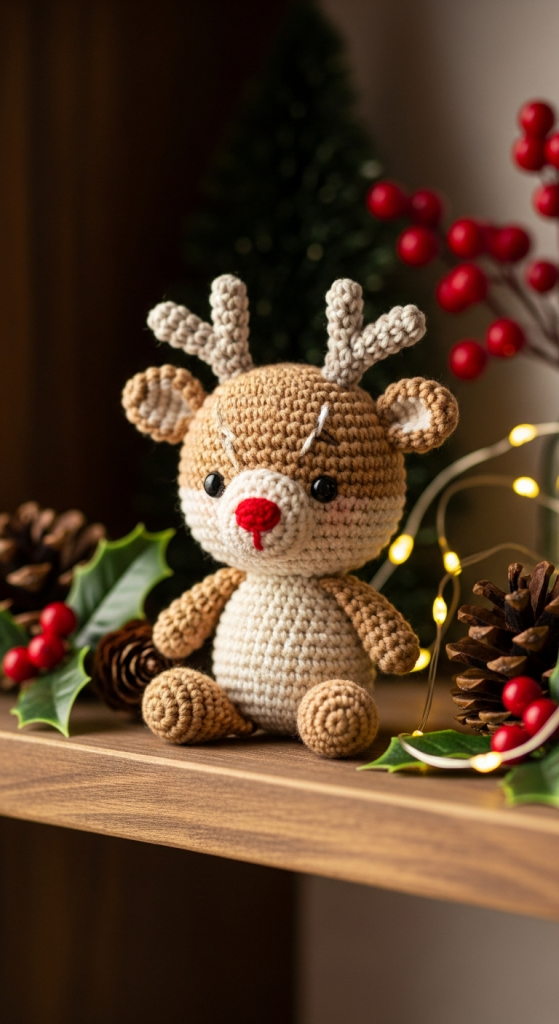 Crochet Reindeer Amigurumi