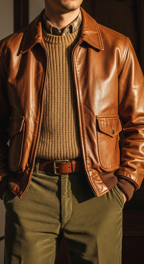 Earth-Tone Outfit For A Vintage Aesthetic