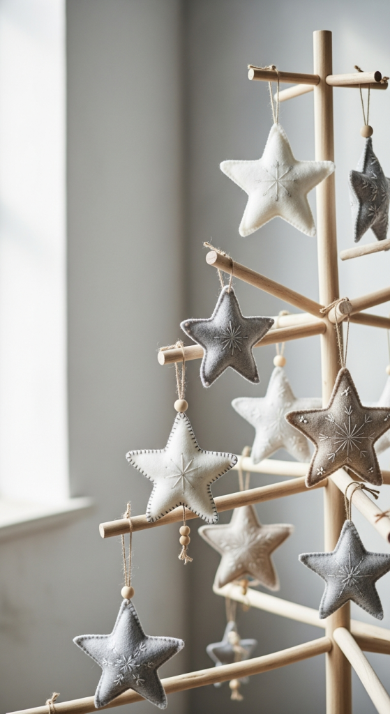 Felt Star Ornaments
