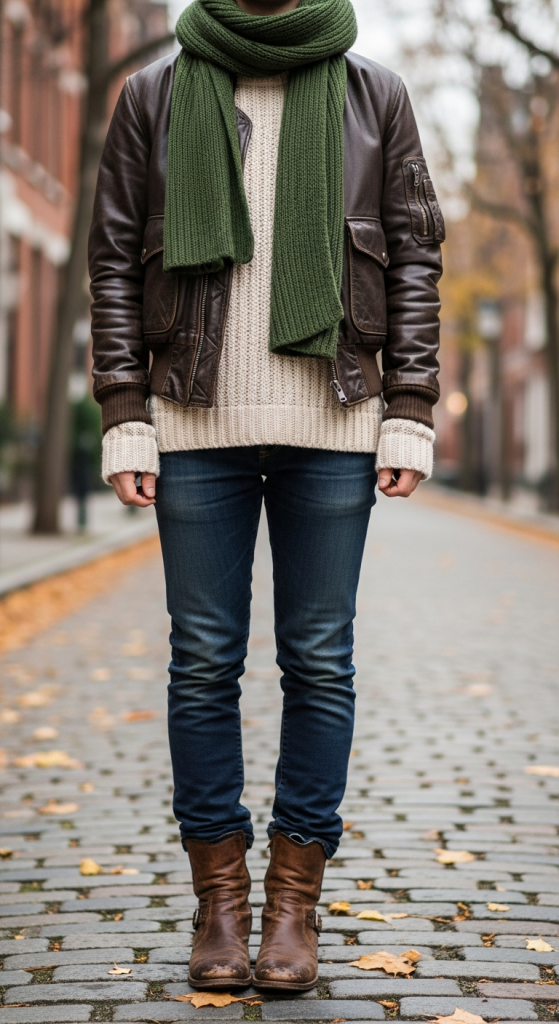 Feminine Blouse And Tailored Skirt
