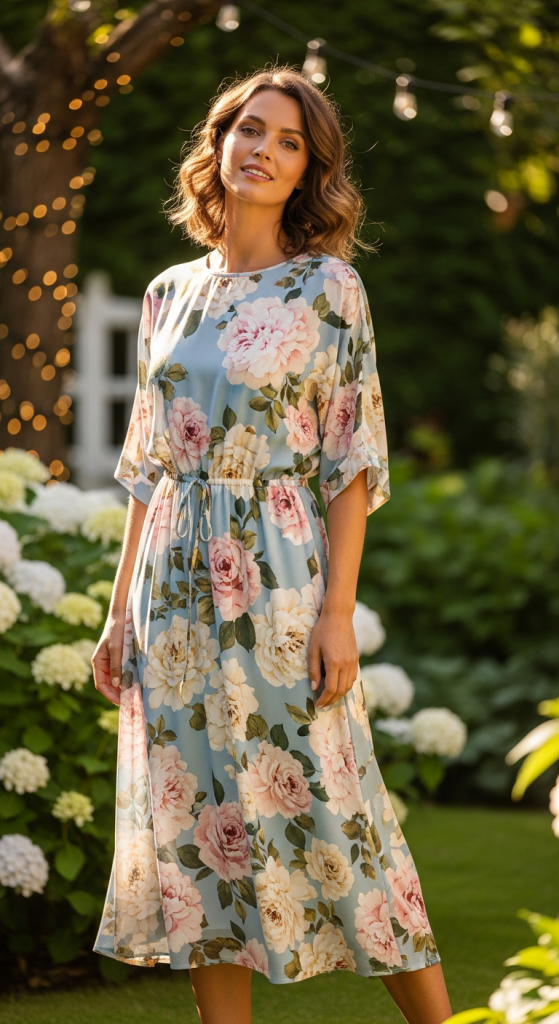 Floral Midi Dress