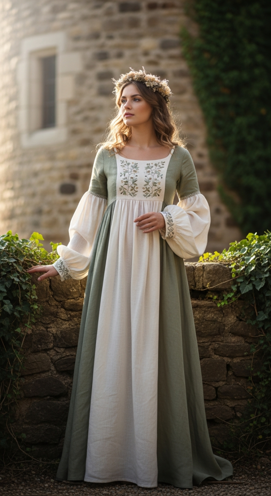 Flowing Medieval-Inspired Dresses