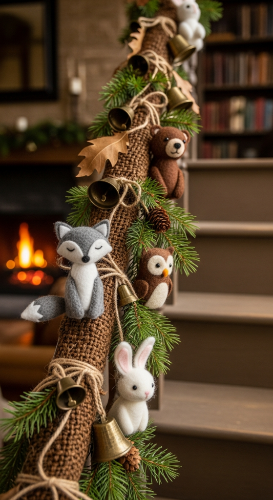 Forest Animal Garland for Shelves & Staircases
