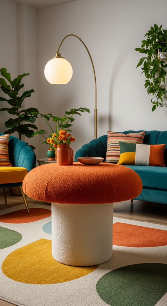 Funky Mushroom-Shaped Furniture Accents