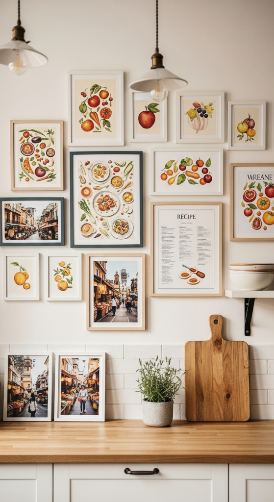 Gallery Wall Of Frames