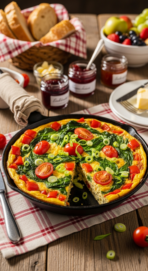 Holiday Veggie Frittata