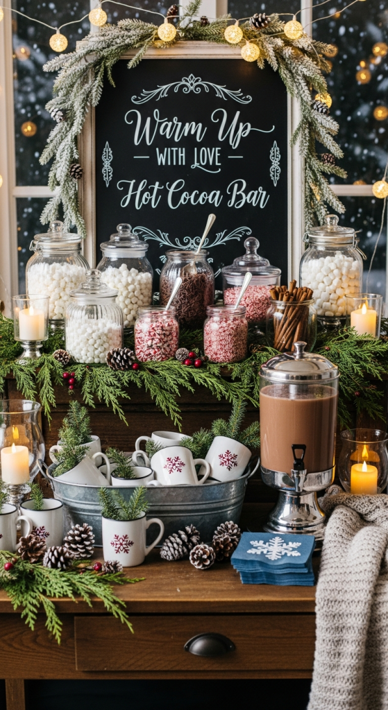 Hot Beverage Or Cocoa Bar Decor