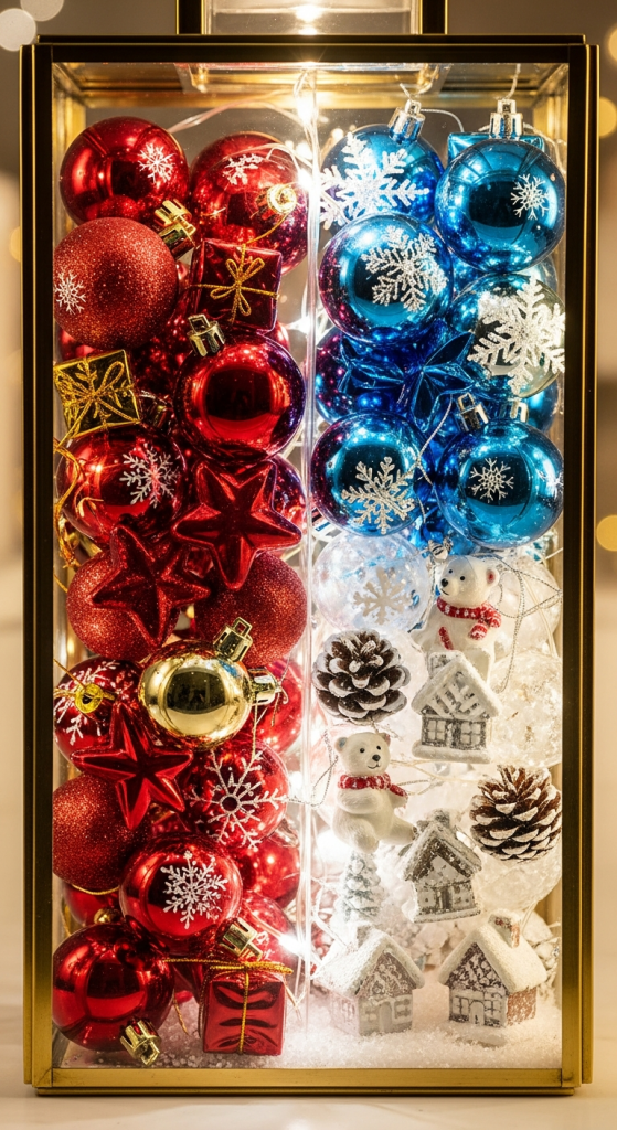 Lanterns With Mini Ornaments