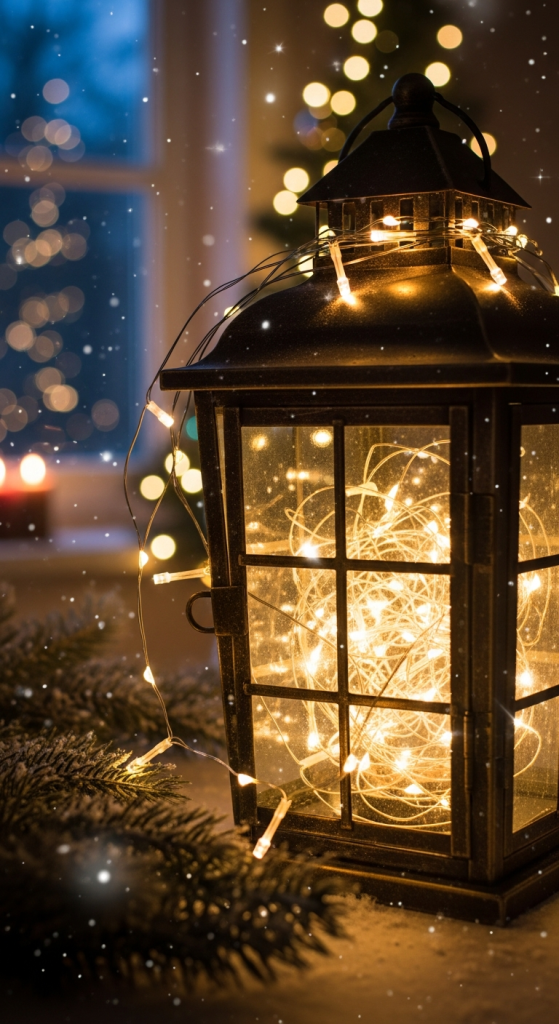 Lanterns With Twinkling Fairy Lights