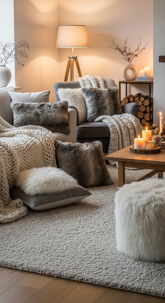 Layered Cozy Textiles