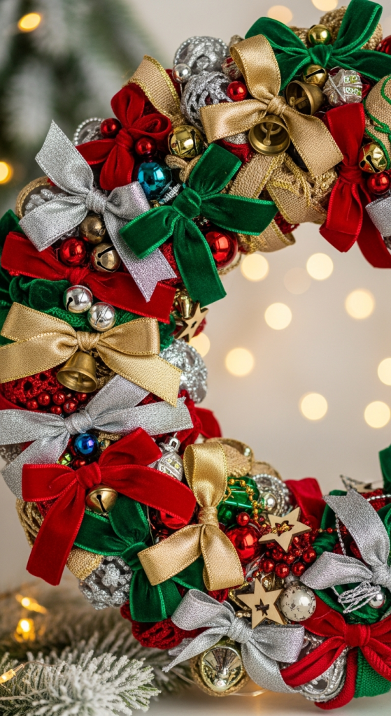 Layered Ribbon Wreath