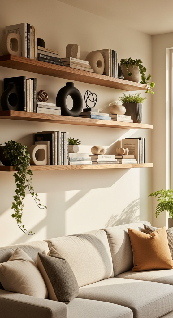 Long Single Statement Shelf