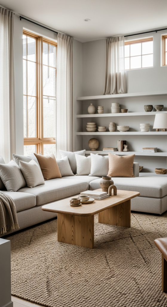 Low-Profile Furniture Layouts