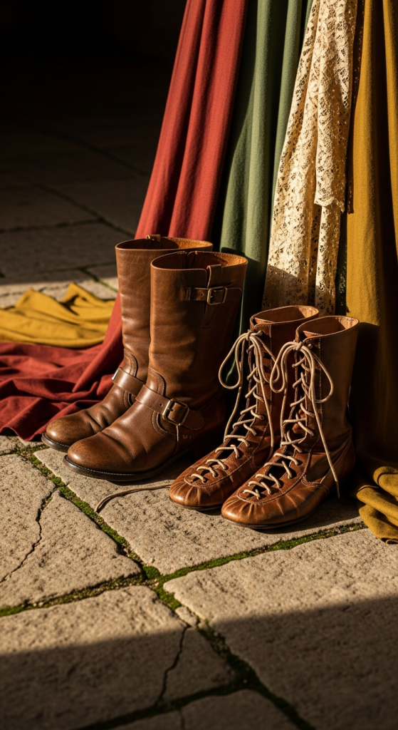 Medieval-Inspired Footwear
