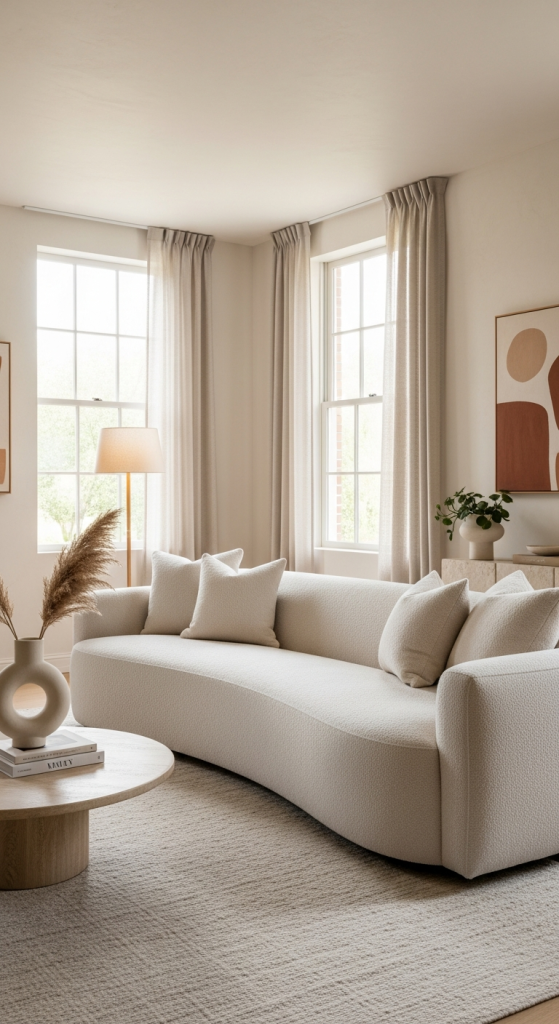 Minimal Furniture With Cozy Forms