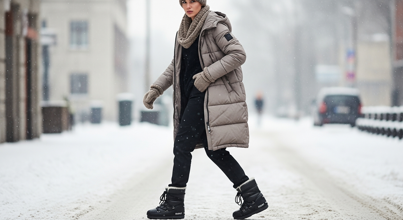 Moon Boots Outfit Ideas