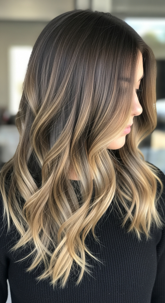 Natural Brunette Balayage