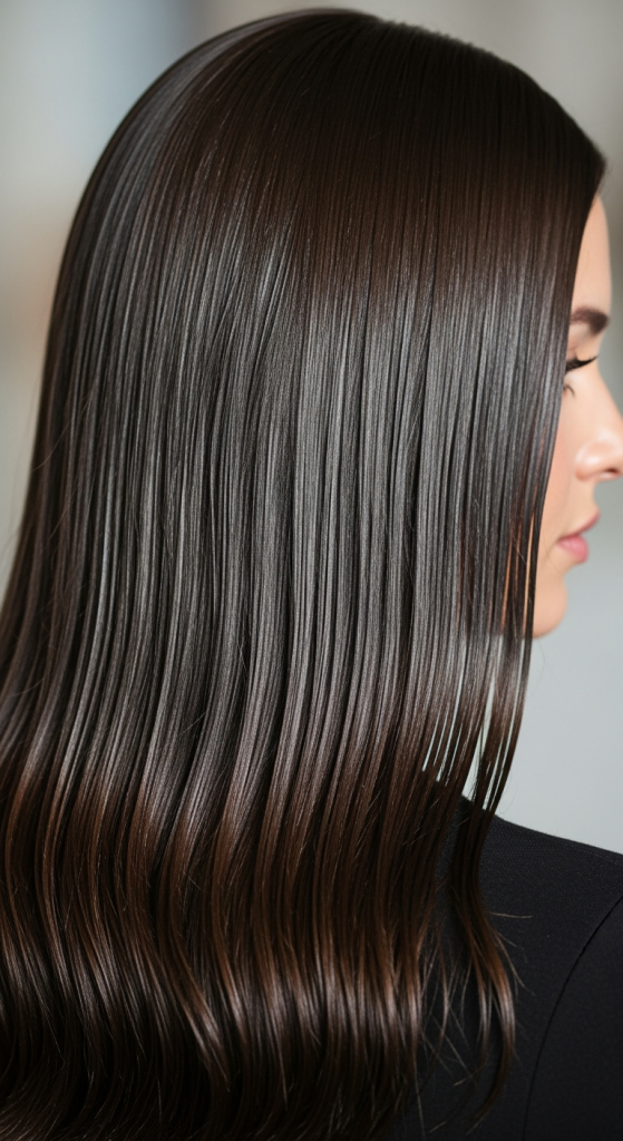 Natural Brunette With Gloss Finish