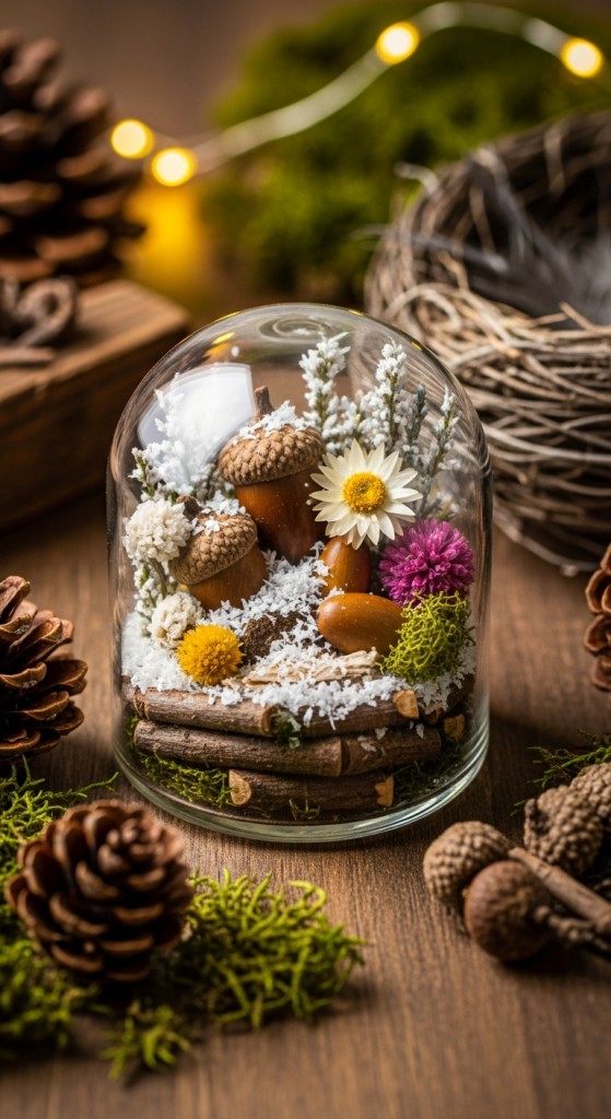 Nature-Inspired Snow Globe