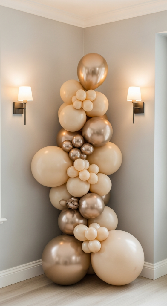 Neutral Balloon Accents