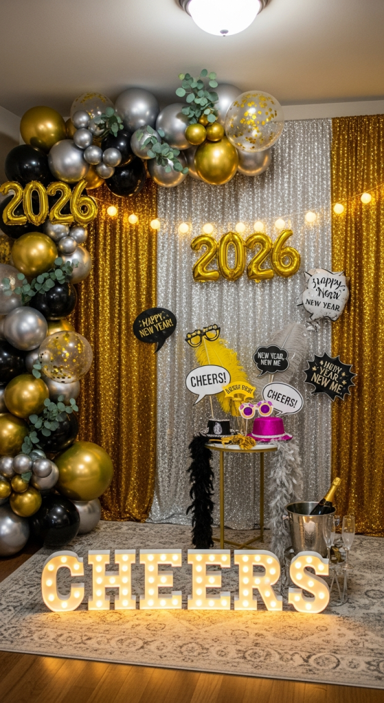 New Year Photo Booth