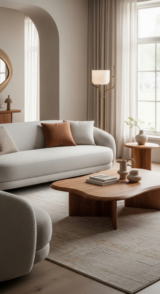 Organic Shapes And Curves