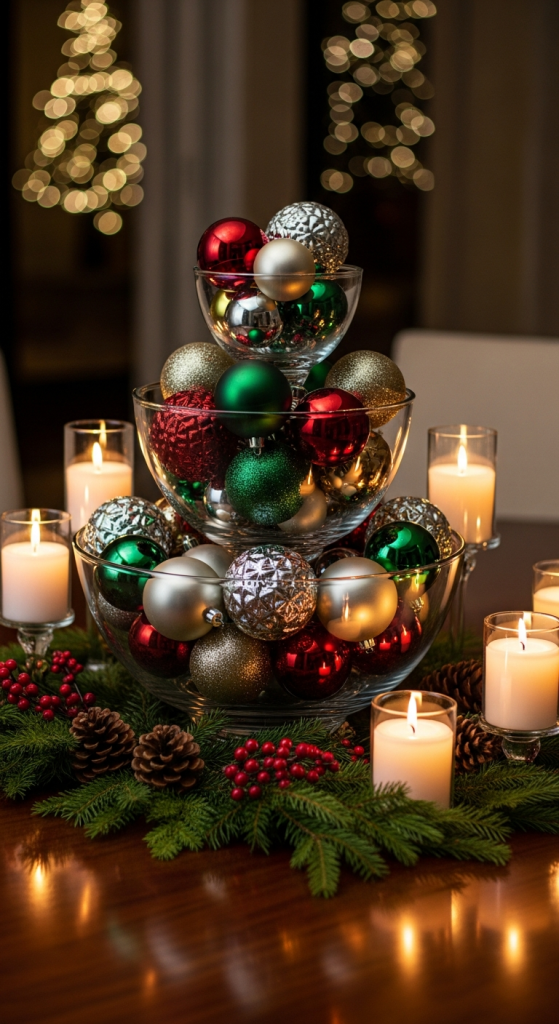 Ornament Centerpieces
