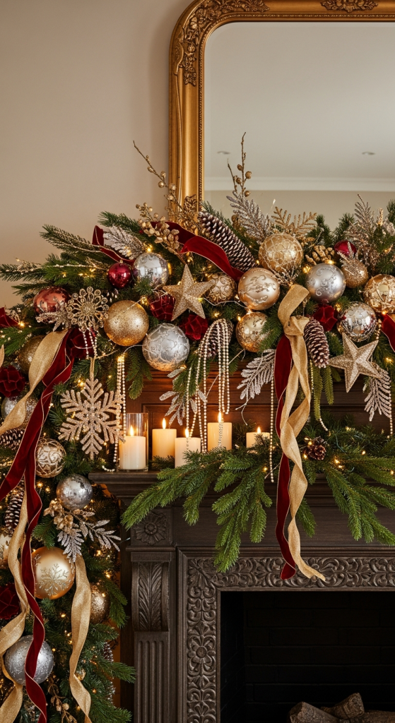 Over-the-Top Luxe Ornament Garland