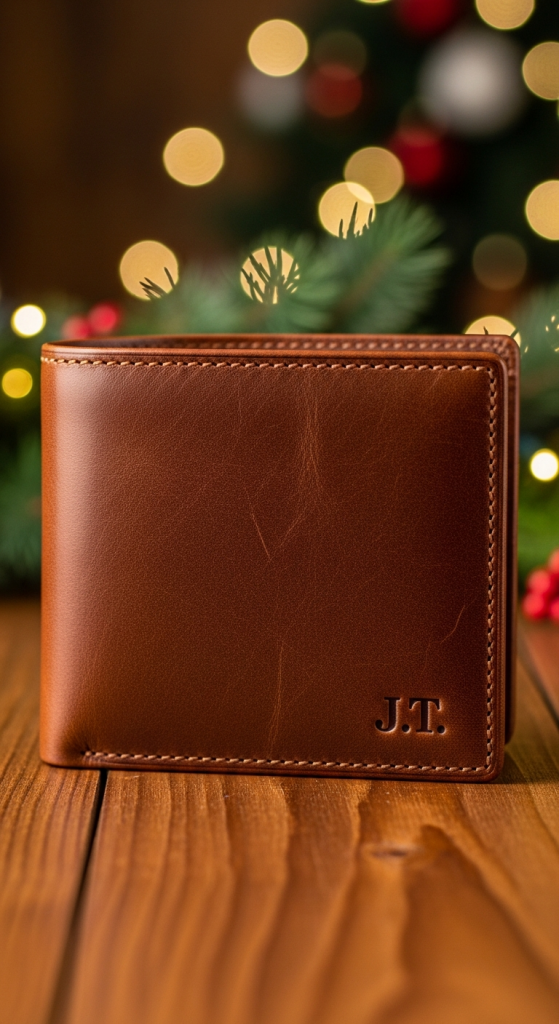Personalized Leather Wallet