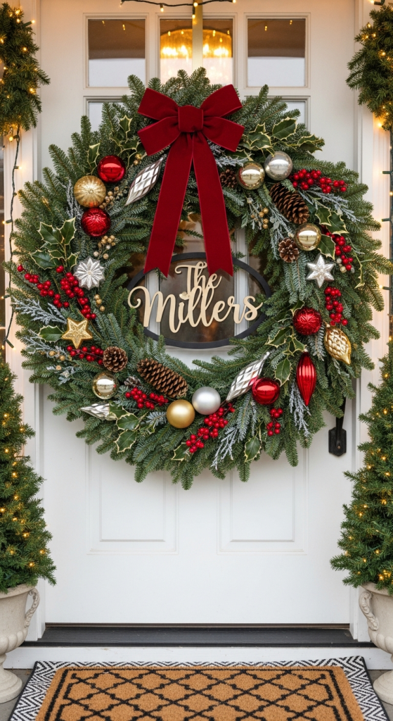 Personalized Name Wreath