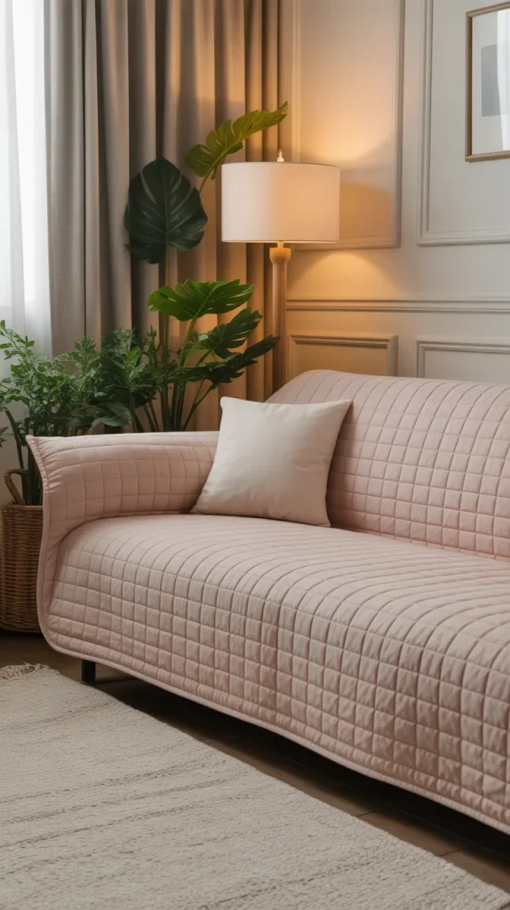 Quilted Sofa Covers for Extra Comfort