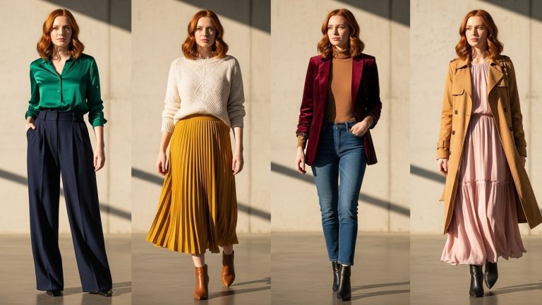 Red Hair Outfit Colors