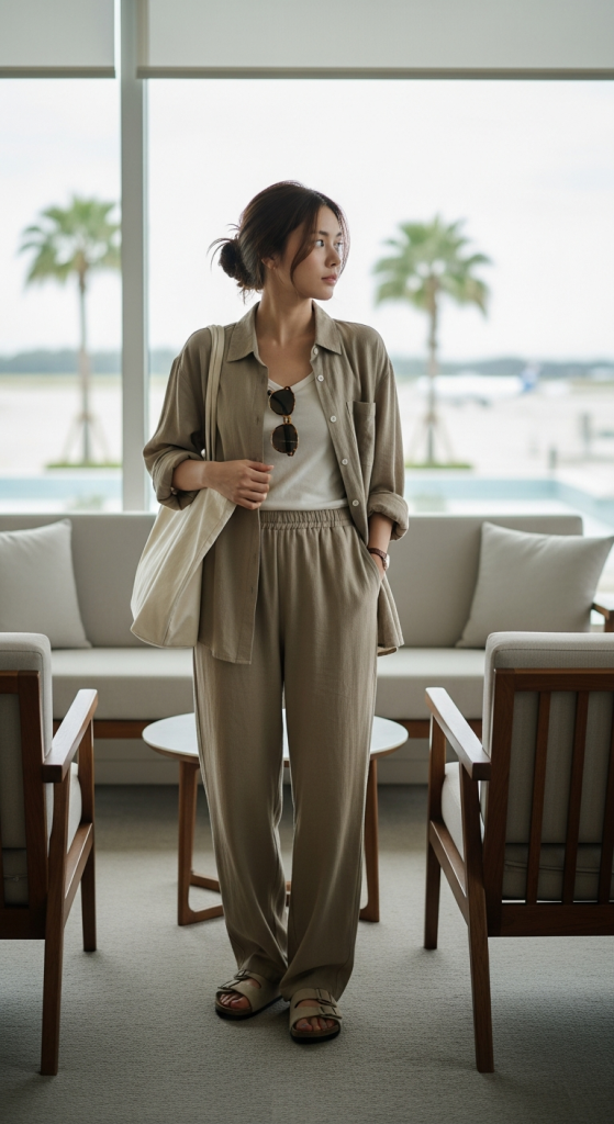 Relaxed Linen Lounge Sets