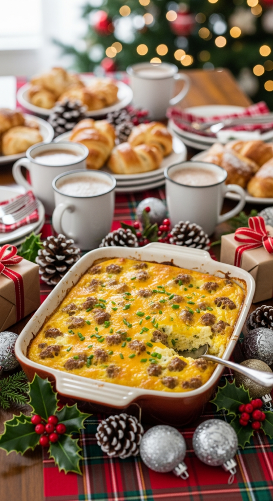 Sausage, Egg & Cheese Breakfast Casserole
