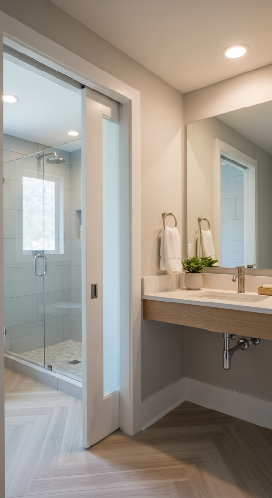 Sliding Doors Instead Of Swinging Doors