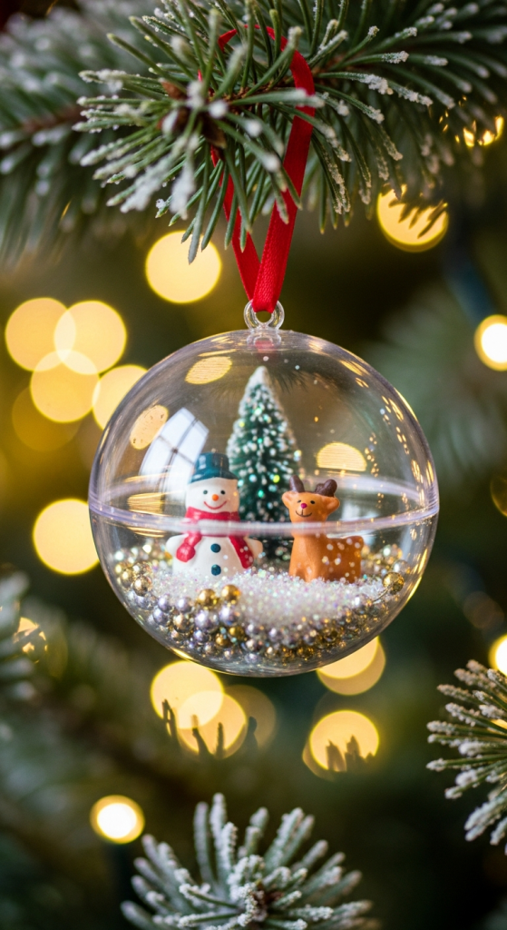 Snow Globe Ornament