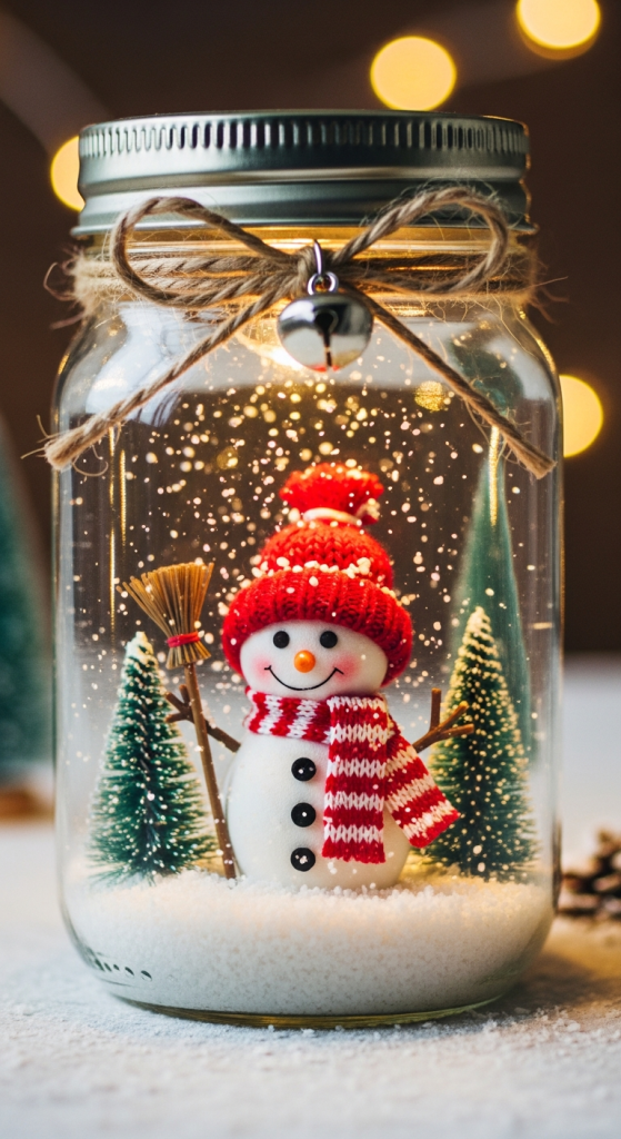 Snowman Snow Globe