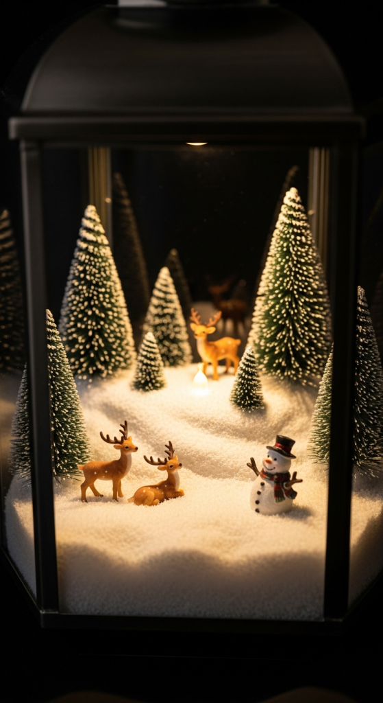 Snowy Lantern Wonderland