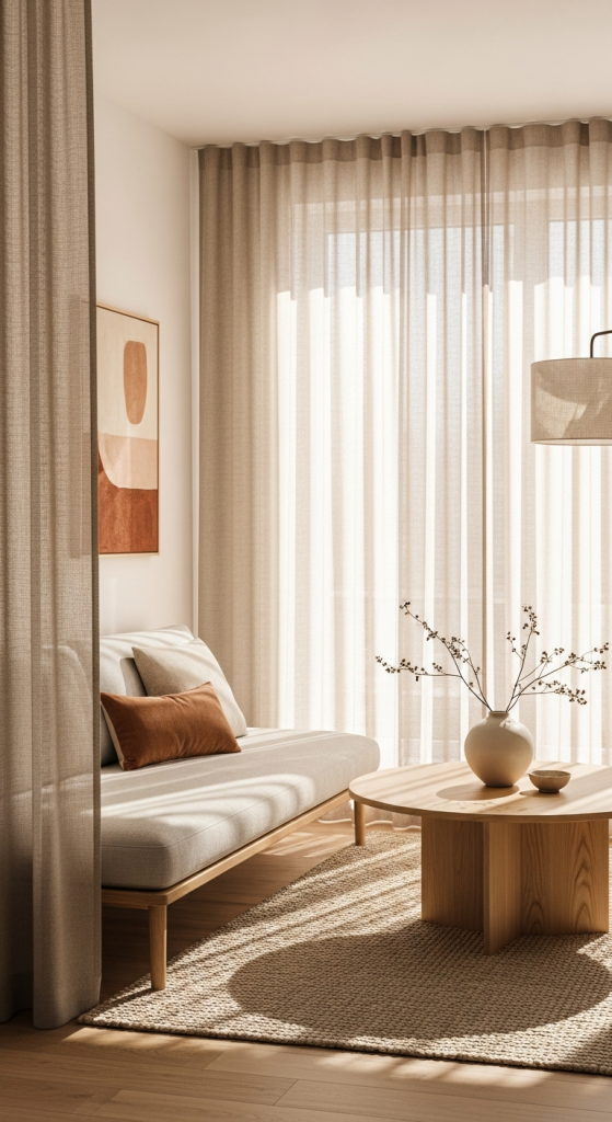 Soft Curtains And Window Treatments