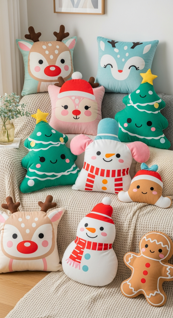 Soft Plush Throw Pillows