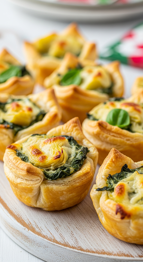 Spinach And Artichoke Dip Cups