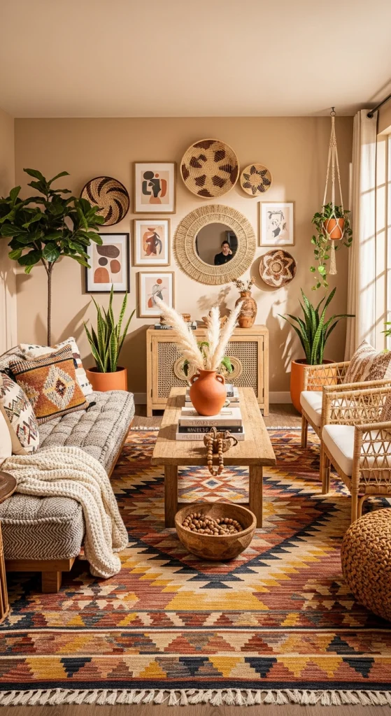 Statement Area Rugs With Bold Patterns