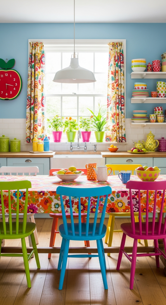 Style A Happy Kitchen Or Dining Area