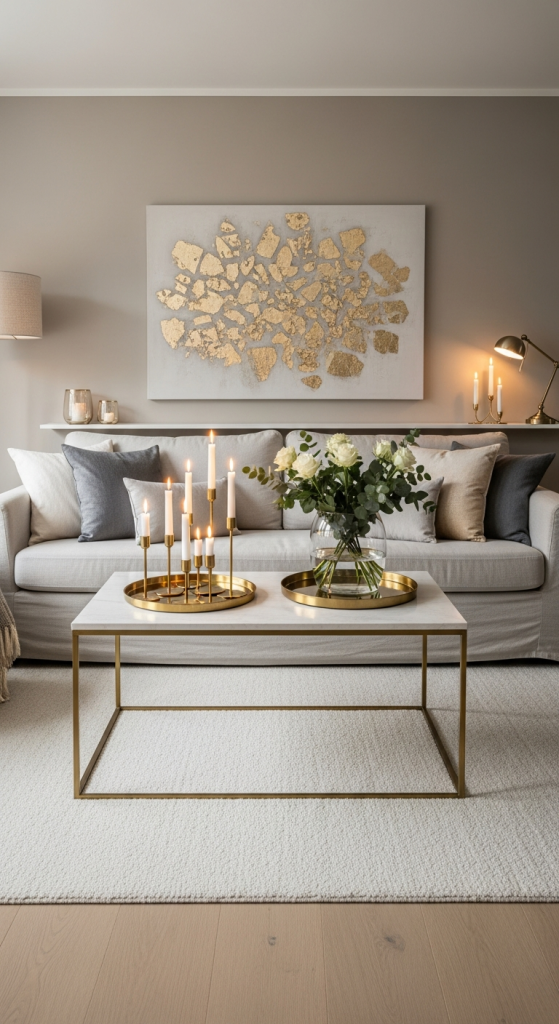 Subtle Metallic Touches