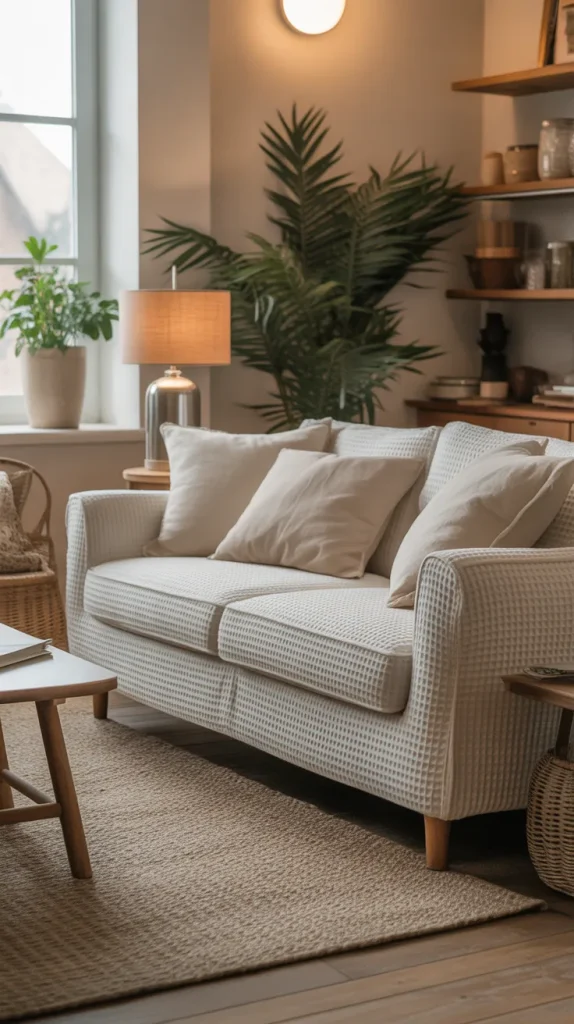 Textured Waffle Knit Covers for Cozy Comfort