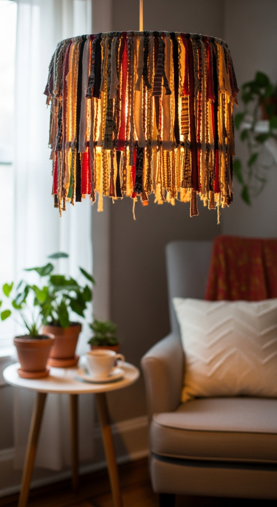 Upcycled Fabric Fringe